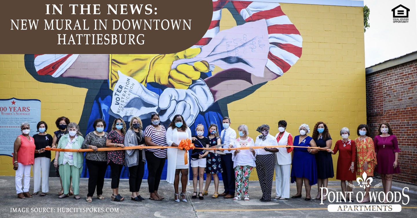 In the News: New Mural in Downtown Hattiesburg