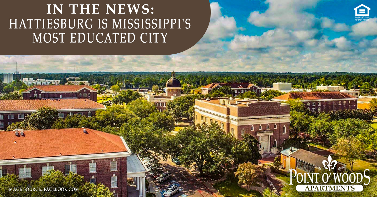 In the News: Hattiesburg is Mississippi’s Most Educated City