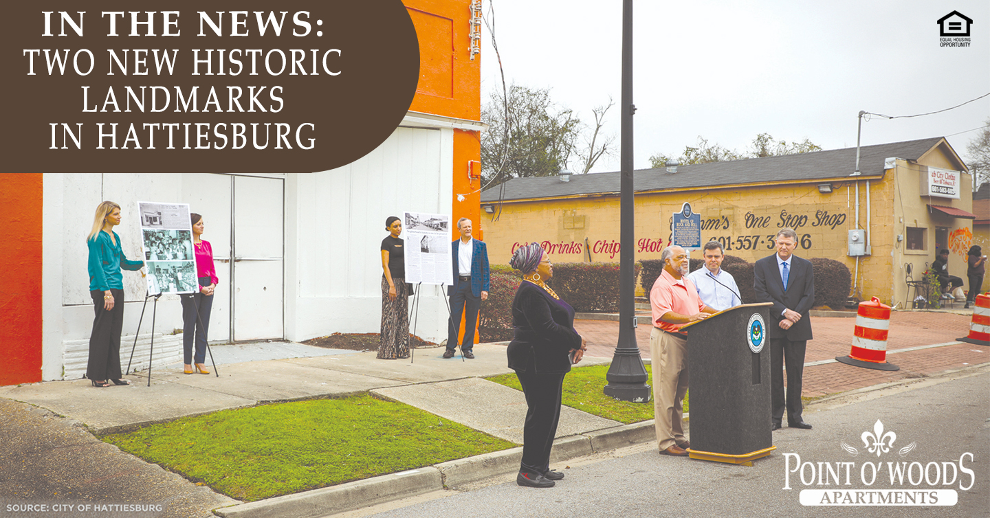 In the News: Two New Historic Landmarks in Hattiesburg